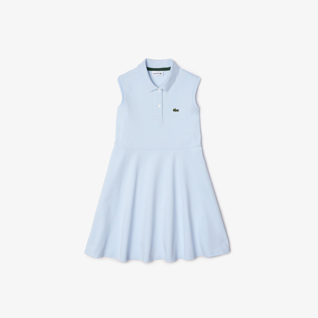Shop The Latest Collection Of Lacoste Girls’ Lacoste Fit And Flare Stretch Piquã© Polo Dress - Ej5297 In Lebanon