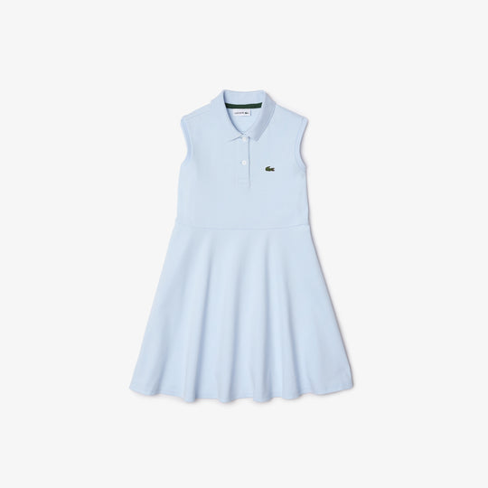 Shop The Latest Collection Of Lacoste Girls’ Lacoste Fit And Flare Stretch Piquã© Polo Dress - Ej5297 In Lebanon
