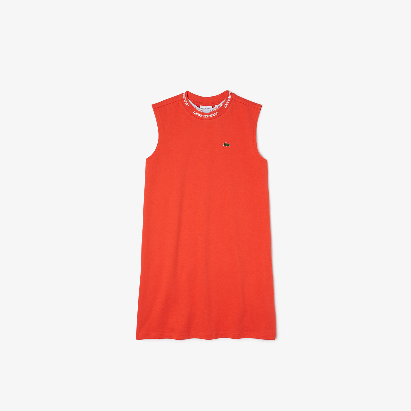Shop The Latest Collection Of Lacoste Girls’ Lacoste Round Neck Cotton Jersey Logo T-Shirt Dress - Ej5330 In Lebanon