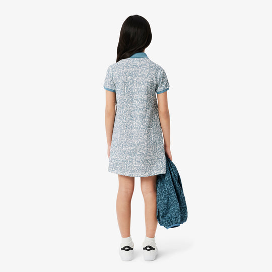 Printed Cotton Polo Dress - EJ8503