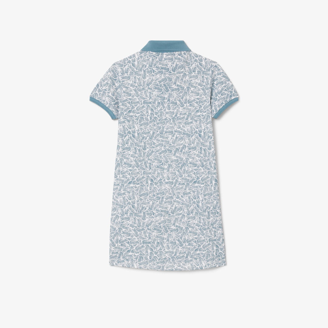 Printed Cotton Polo Dress - EJ8503