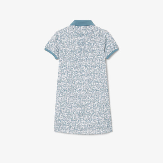 Printed Cotton Polo Dress - EJ8503
