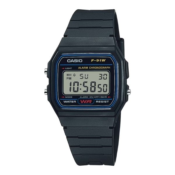 Casio Vintage Digital Men Watch F-91W-1DG