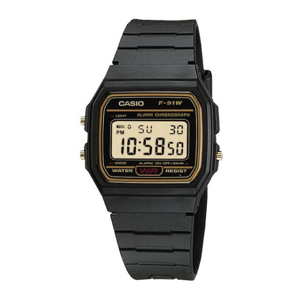 Casio Vintage Digital Men Watch F-91WG-9QDF