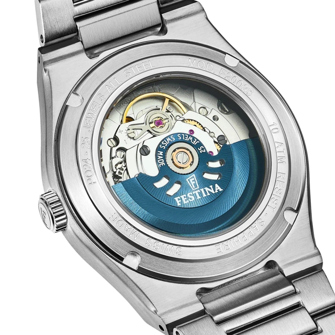 FESTINA MEN SWISS MADE AUTOMATIC WATCH F20053/2