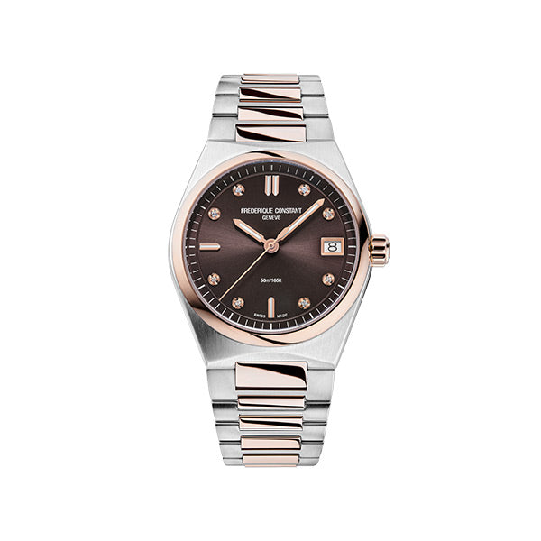 Buy Frederique Constant Highlife Ladies Quartz Brown Watch Online Lebanon, Online Shopping Lebanon
