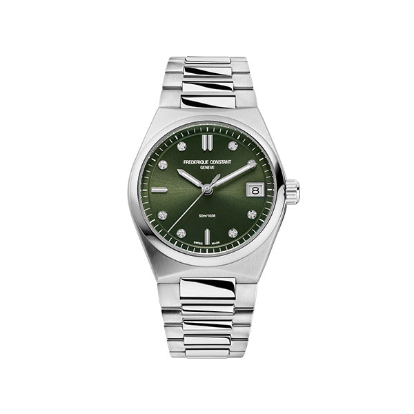 Buy Frederique Constant Highlife Ladies Quartz Green Watch Online Lebanon, Online Shopping Lebanon