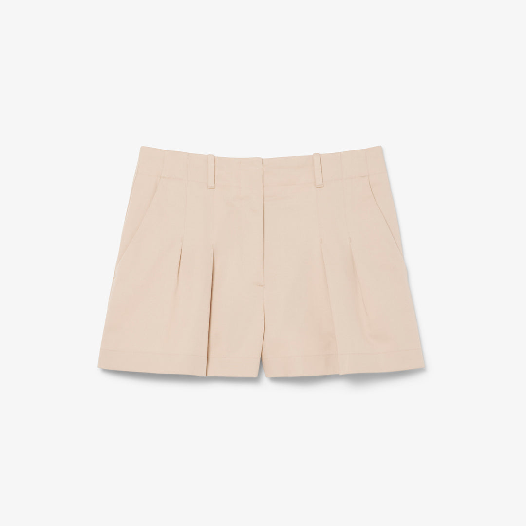 Cotton Gabardine Bermuda Shorts - FF0175 - MYHOLDAL LEBANON