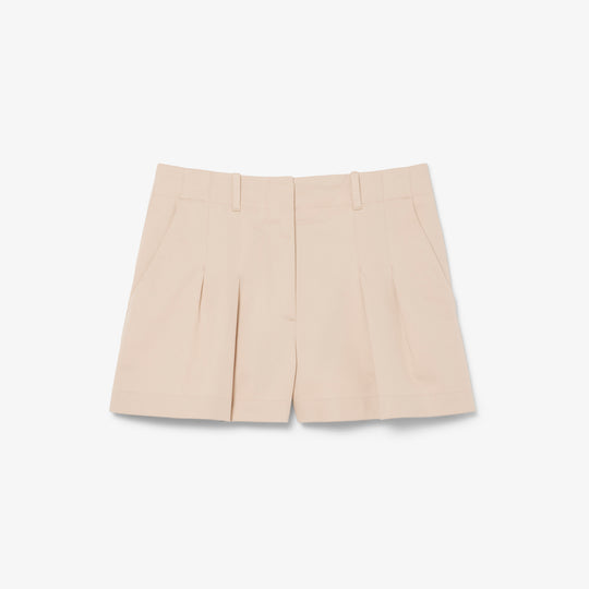 Cotton Gabardine Bermuda Shorts - FF0175 - MYHOLDAL LEBANON