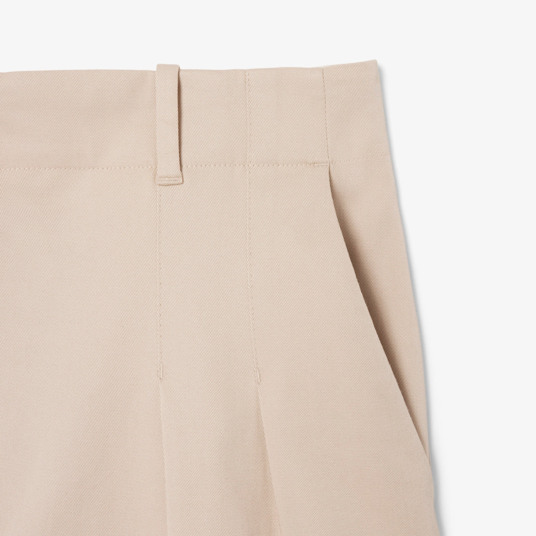 Cotton Gabardine Bermuda Shorts - FF0175 - MYHOLDAL LEBANON