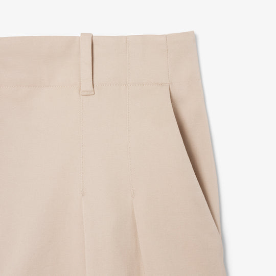 Cotton Gabardine Bermuda Shorts - FF0175 - MYHOLDAL LEBANON