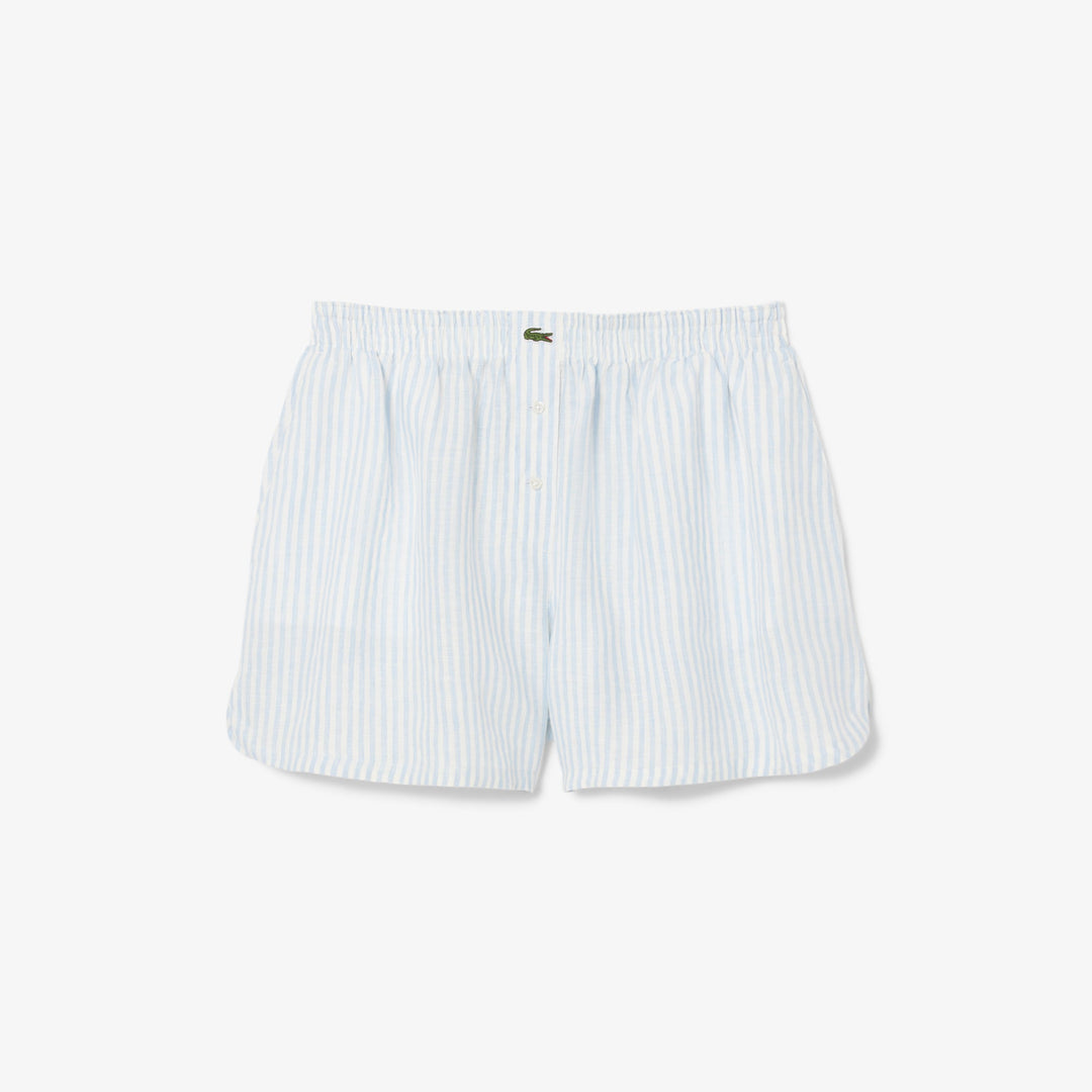 Loose Striped Linen Shorts-FF0226