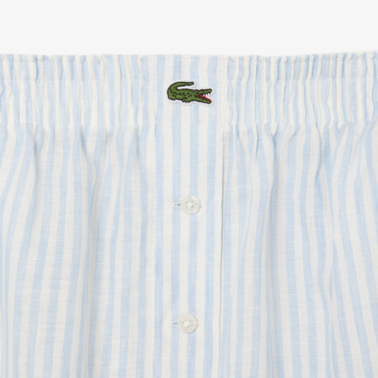 Loose Striped Linen Shorts-FF0226