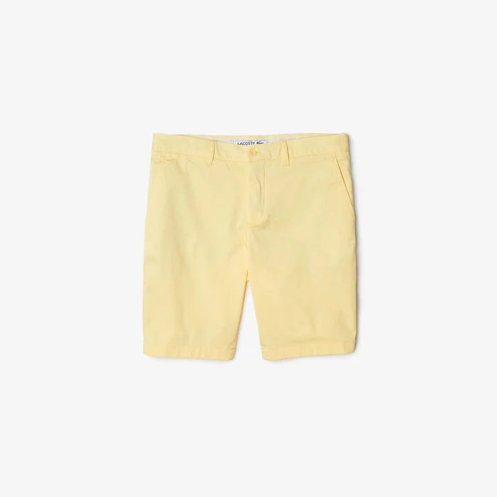 Men's Slim Fit Stretch Cotton Bermuda Shorts - FH2647