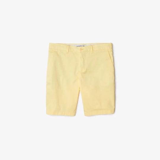 Men's Slim Fit Stretch Cotton Bermuda Shorts - FH2647