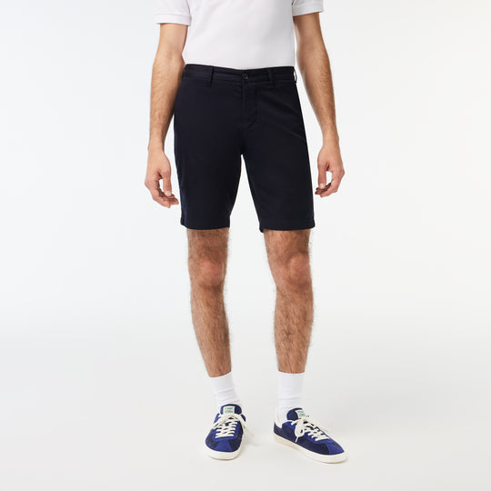 Men's Slim Fit Stretch Cotton Bermuda Shorts - FH2647