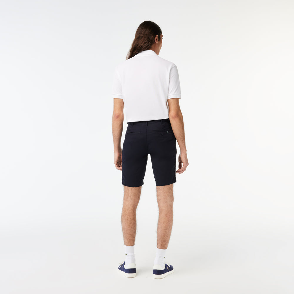Men's Slim Fit Stretch Cotton Bermuda Shorts - FH2647