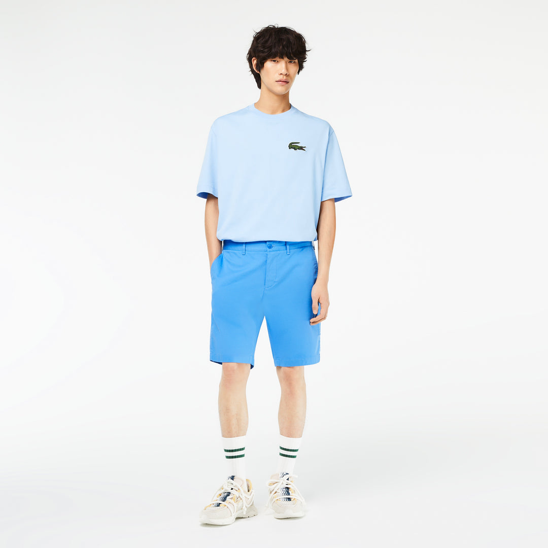 Men's Slim Fit Stretch Cotton Bermuda Shorts - FH2647