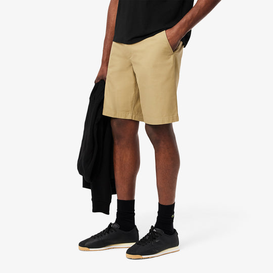 Regular Fit Gabardine Chino Bermuda Shorts - FH3331