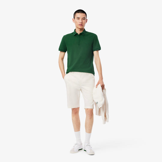 Slim Fit Stretch Cotton Chino Shorts - FH3347