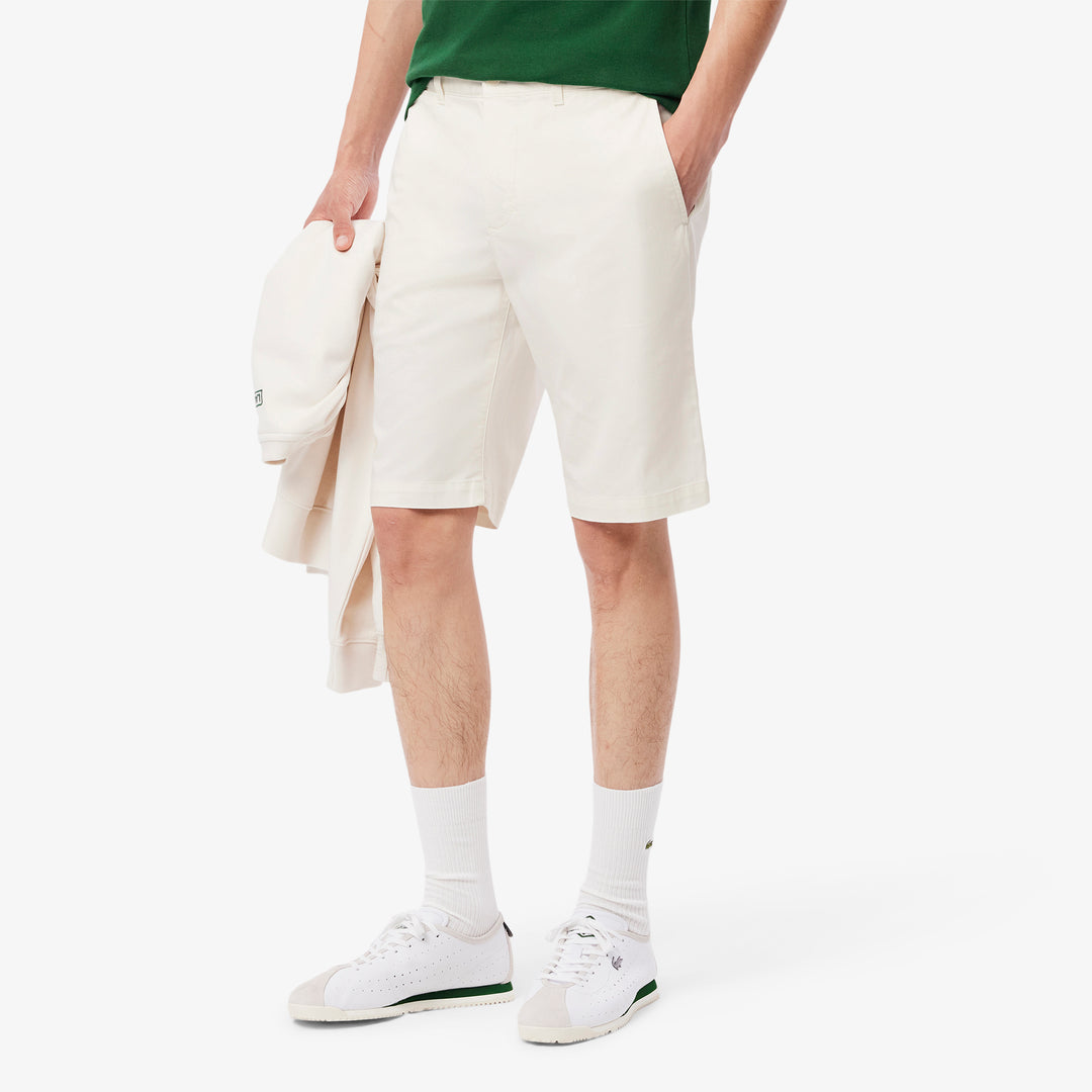Slim Fit Stretch Cotton Chino Shorts - FH3347