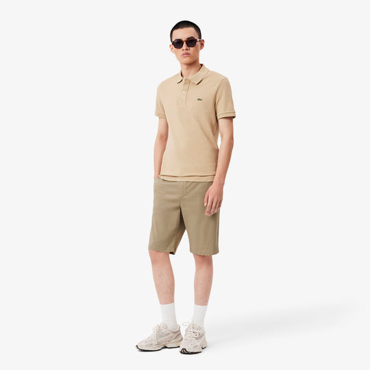 Slim Fit Stretch Cotton Chino Shorts - FH3347