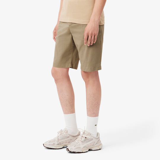 Slim Fit Stretch Cotton Chino Shorts - FH3347