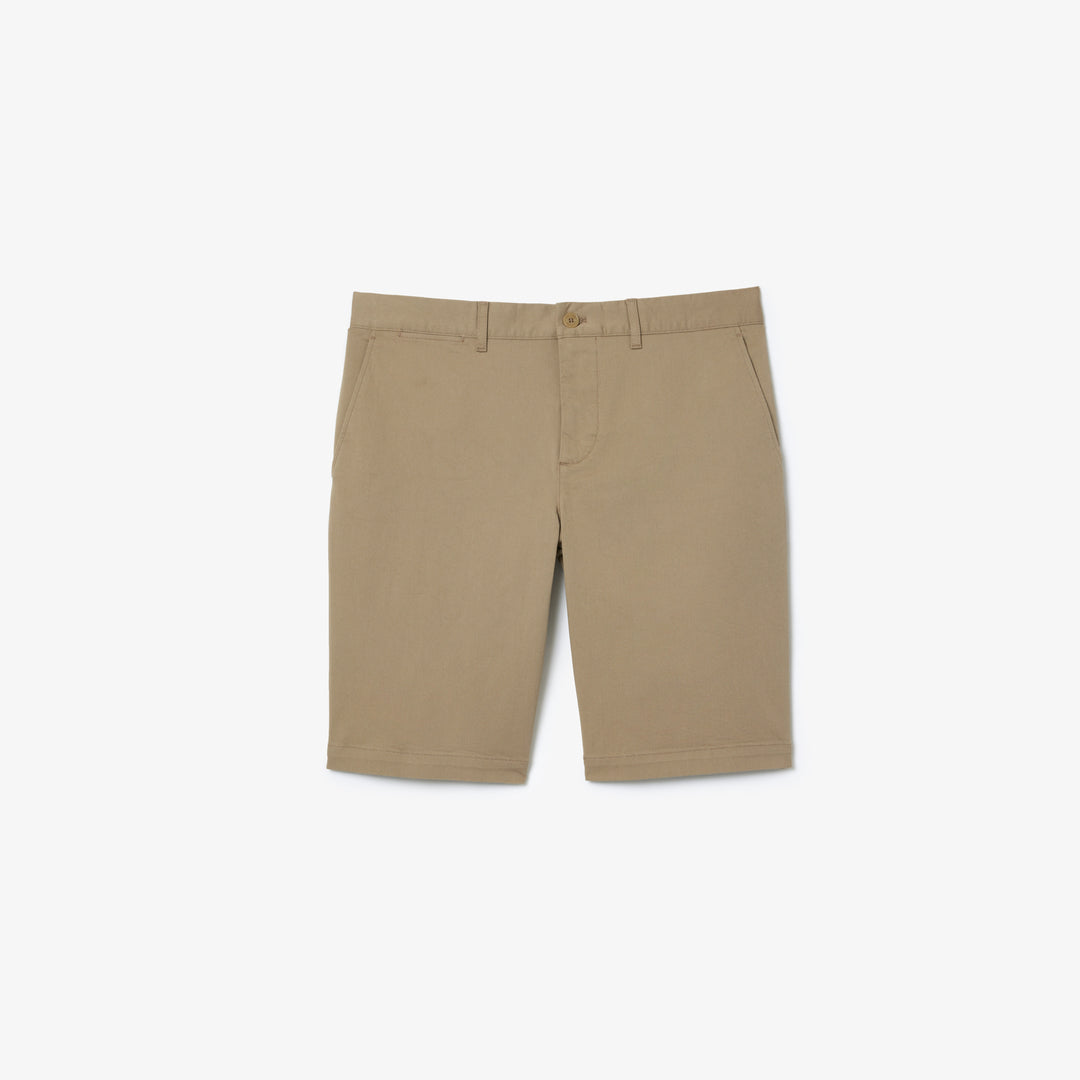 Slim Fit Stretch Cotton Chino Shorts - FH3347