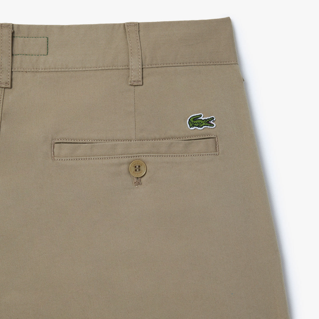 Slim Fit Stretch Cotton Chino Shorts - FH3347
