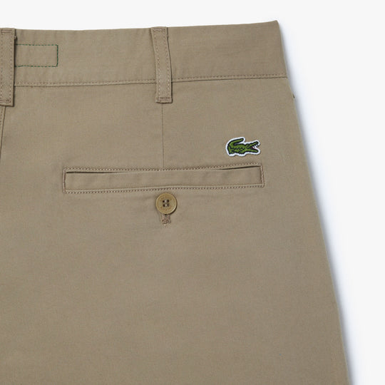 Slim Fit Stretch Cotton Chino Shorts - FH3347