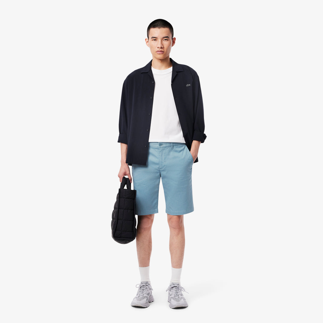 Slim Fit Stretch Cotton Chino Shorts - FH3347