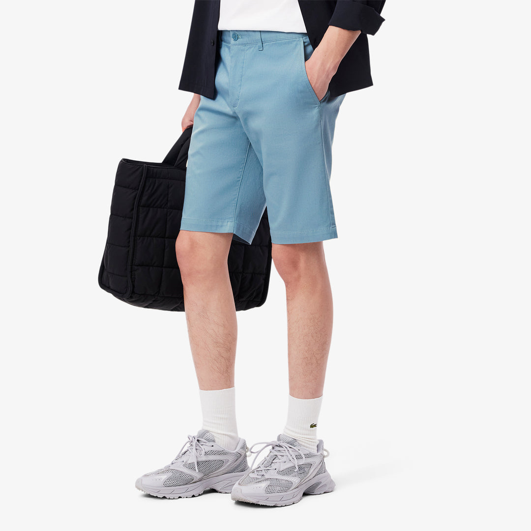 Slim Fit Stretch Cotton Chino Shorts - FH3347