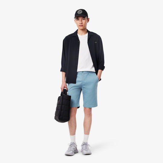 Slim Fit Stretch Cotton Chino Shorts - FH3347