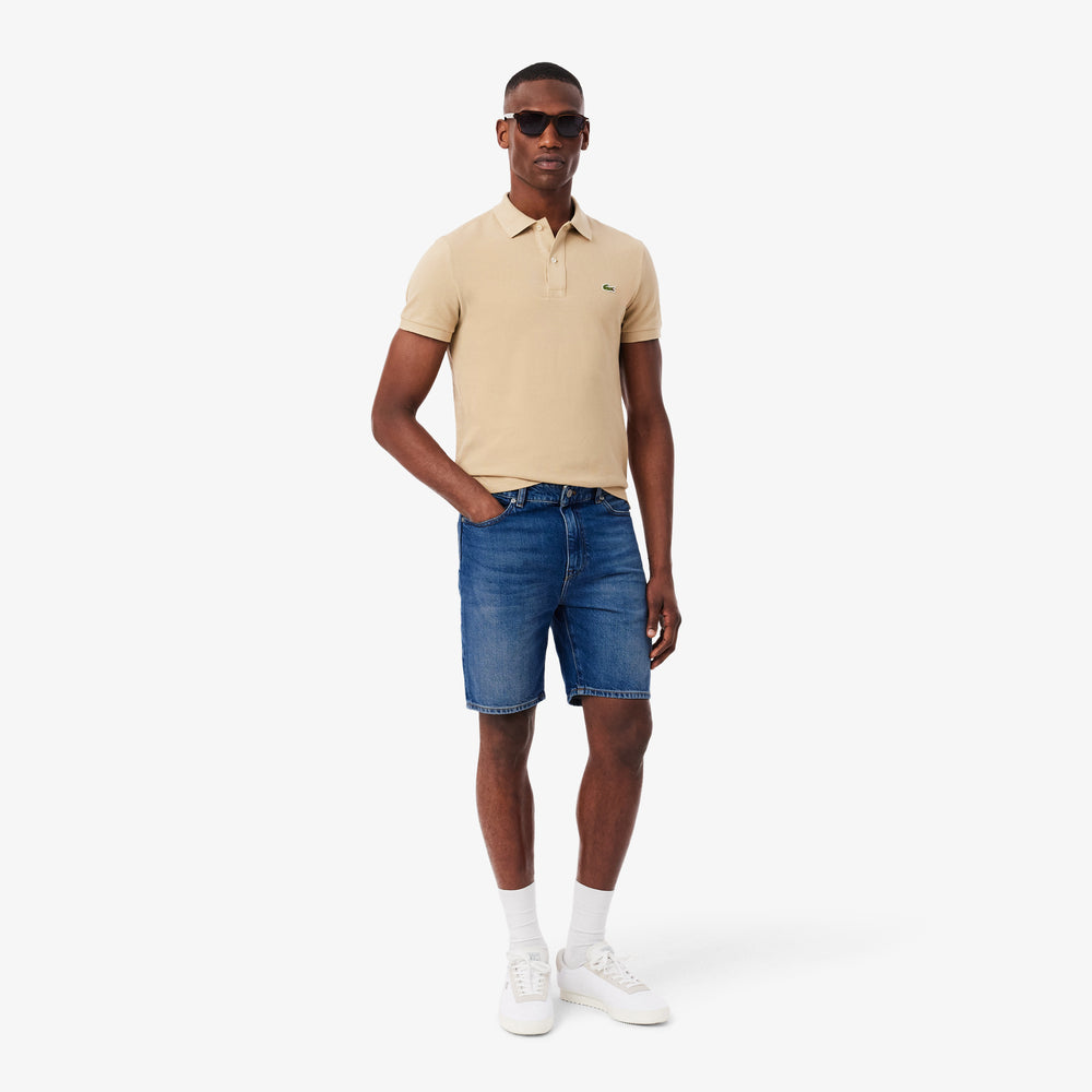 Straight Fit Denim Bermuda Shorts - FH9932 - MYHOLDAL LEBANON