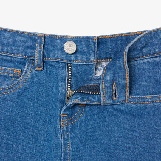 5-Pocket Stretch Denim Bermuda Shorts - FJ6703