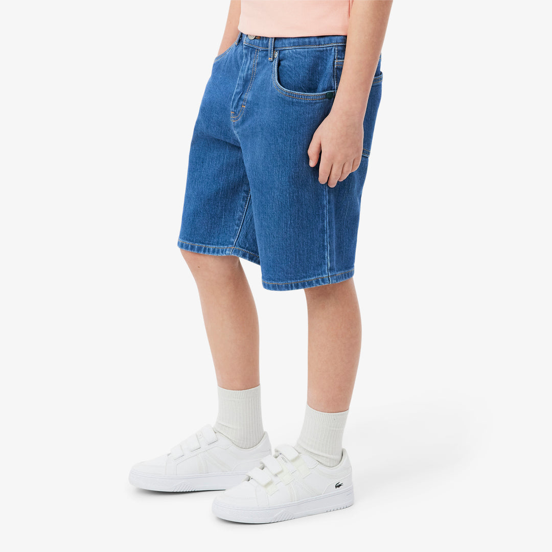 5-Pocket Stretch Denim Bermuda Shorts - FJ7381