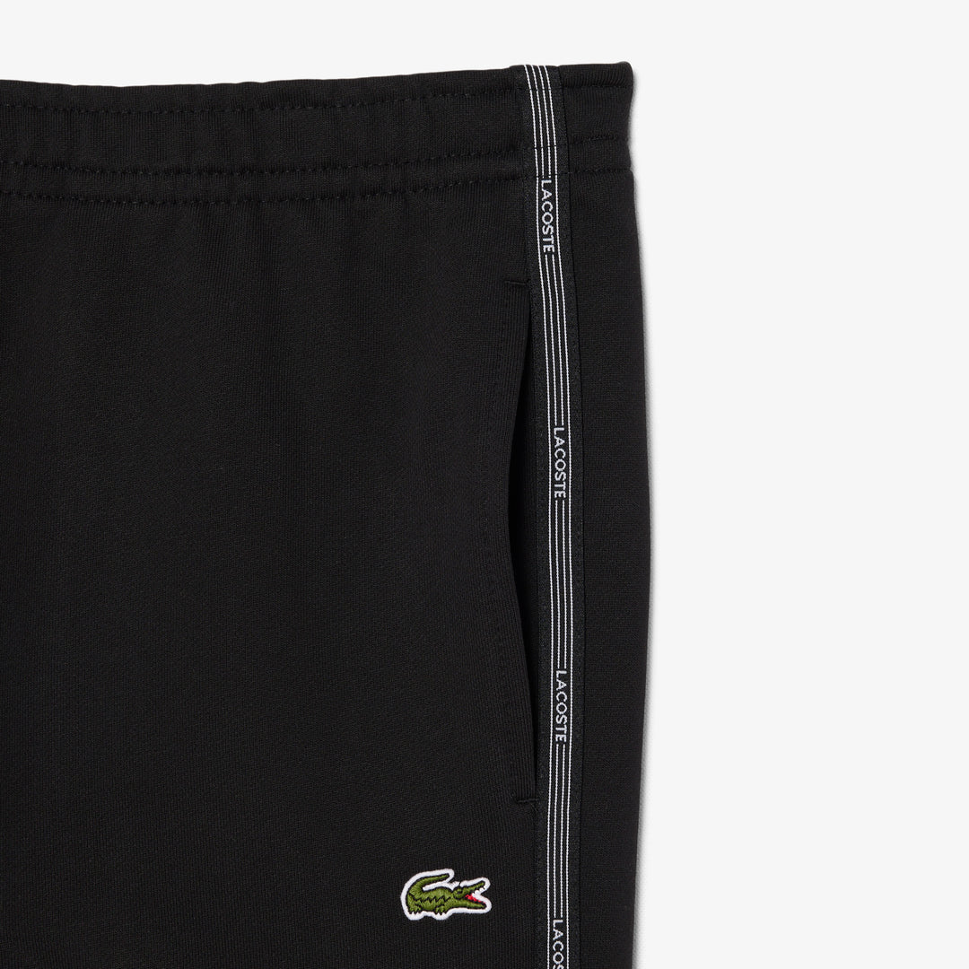 Regular Fit Logo Stripe Fleece Shorts - GH0886