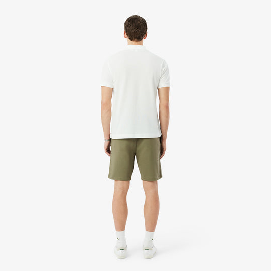 Regular Fit Logo Stripe Fleece Shorts - GH0886