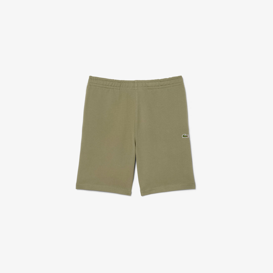 Regular Fit Logo Stripe Fleece Shorts - GH0886