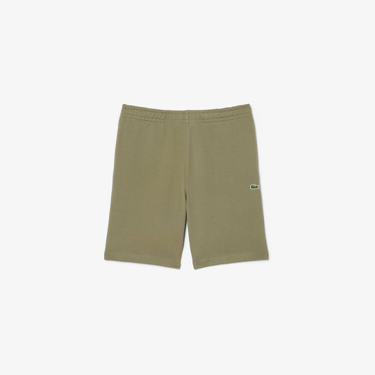 Regular Fit Logo Stripe Fleece Shorts - GH0886