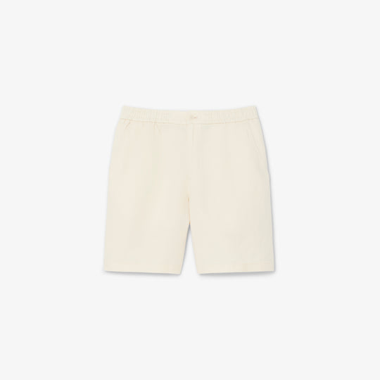 Regular Fit Linen Blend Twill Shorts - GH2628