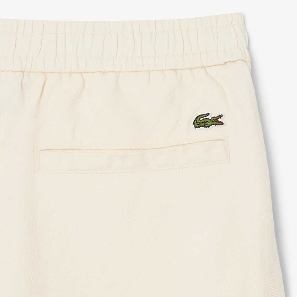 Regular Fit Linen Blend Twill Shorts - GH2628