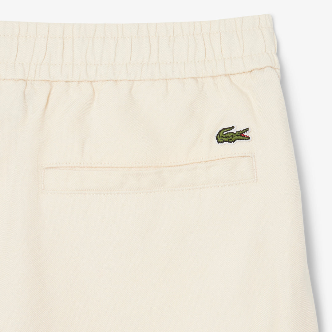 Regular Fit Linen Blend Twill Shorts - GH2628