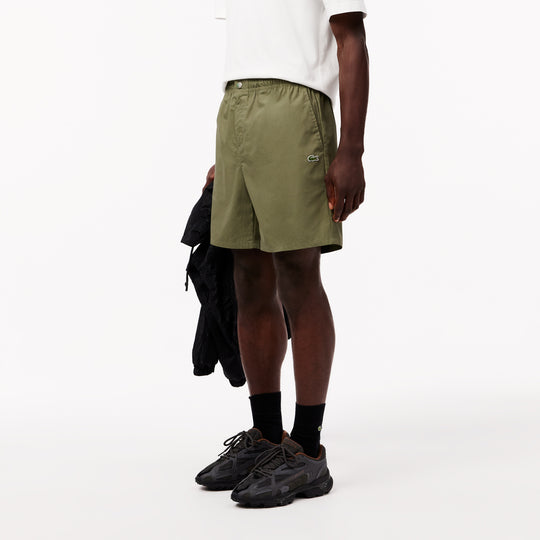 Relaxed Fit Poplin Shorts - GH7220