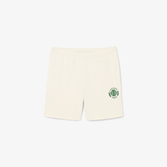 Regular Fit 3D Print Fleece Shorts - GH9708