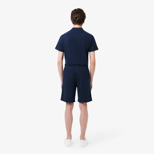 Logo Trim Cotton Fleece Shorts - GH9896