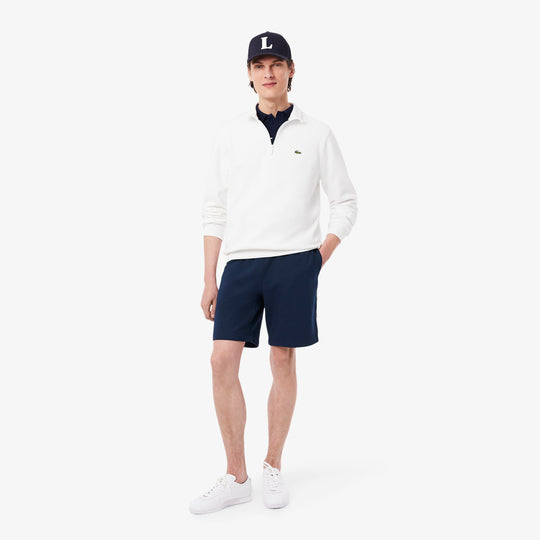 Logo Trim Cotton Fleece Shorts - GH9896