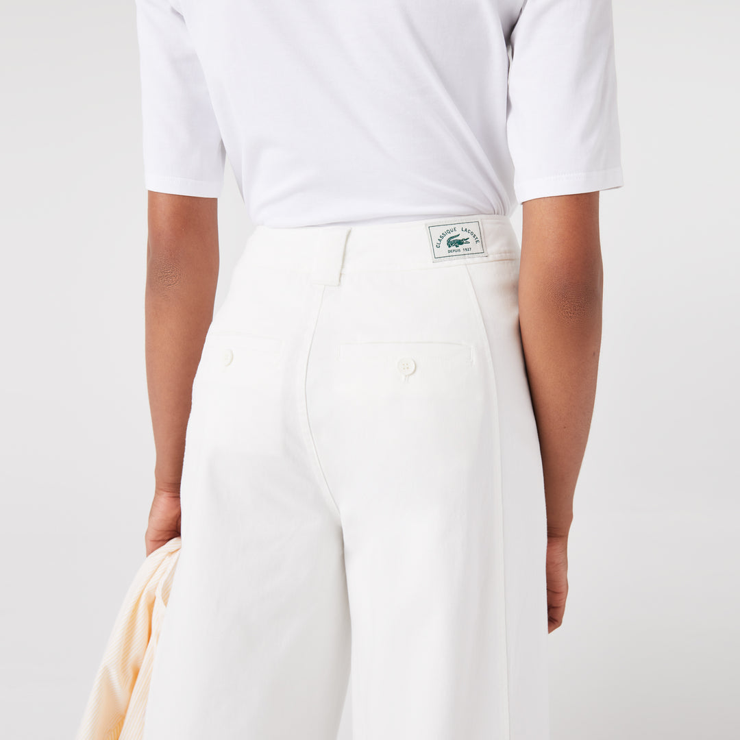 Women's Lacoste Cotton Gabardine Pants