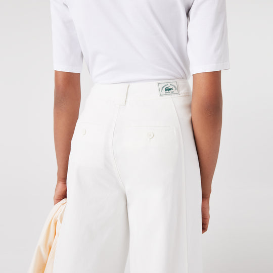 Women's Lacoste Cotton Gabardine Pants