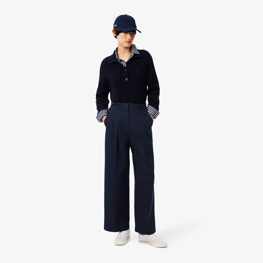 Wide Fit Stretch Gabardine Chino Pants - HF0205